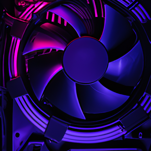 A close-up of the cooler master masterliquid pl360 flux aio cpu cooler focusing on the detailed rgb lighting
