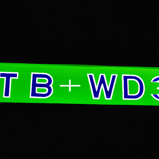A digital counter showing a high number to symbolize the tbw (terabytes written) of the inland ssd