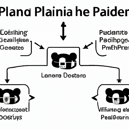 A flowchart showing the steps of using pandas in a machine learning data pipeline