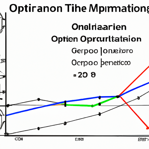 A graph showing time taken by different operations before and after optimization