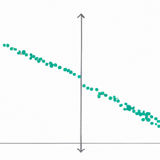A simple scatter plot created with plotly showing a clear trend between two variables
