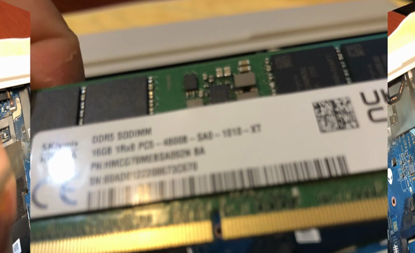 A tech 64gb ddr5 4800mhz ram front
