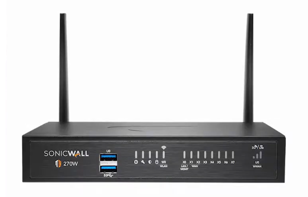 Sonicwall tz270 secure upgrade plus front