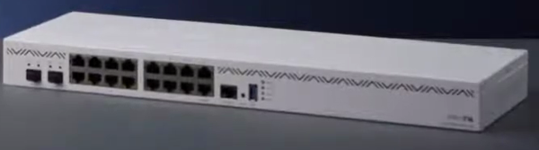 Mikrotik ccr2004 16g 2s+pc router front