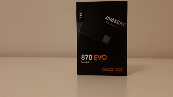 Samsung 870 evo ssd 2tb, turbo write, black 33