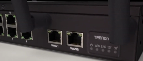 Trendnet ac3000 tri band vpn router ports