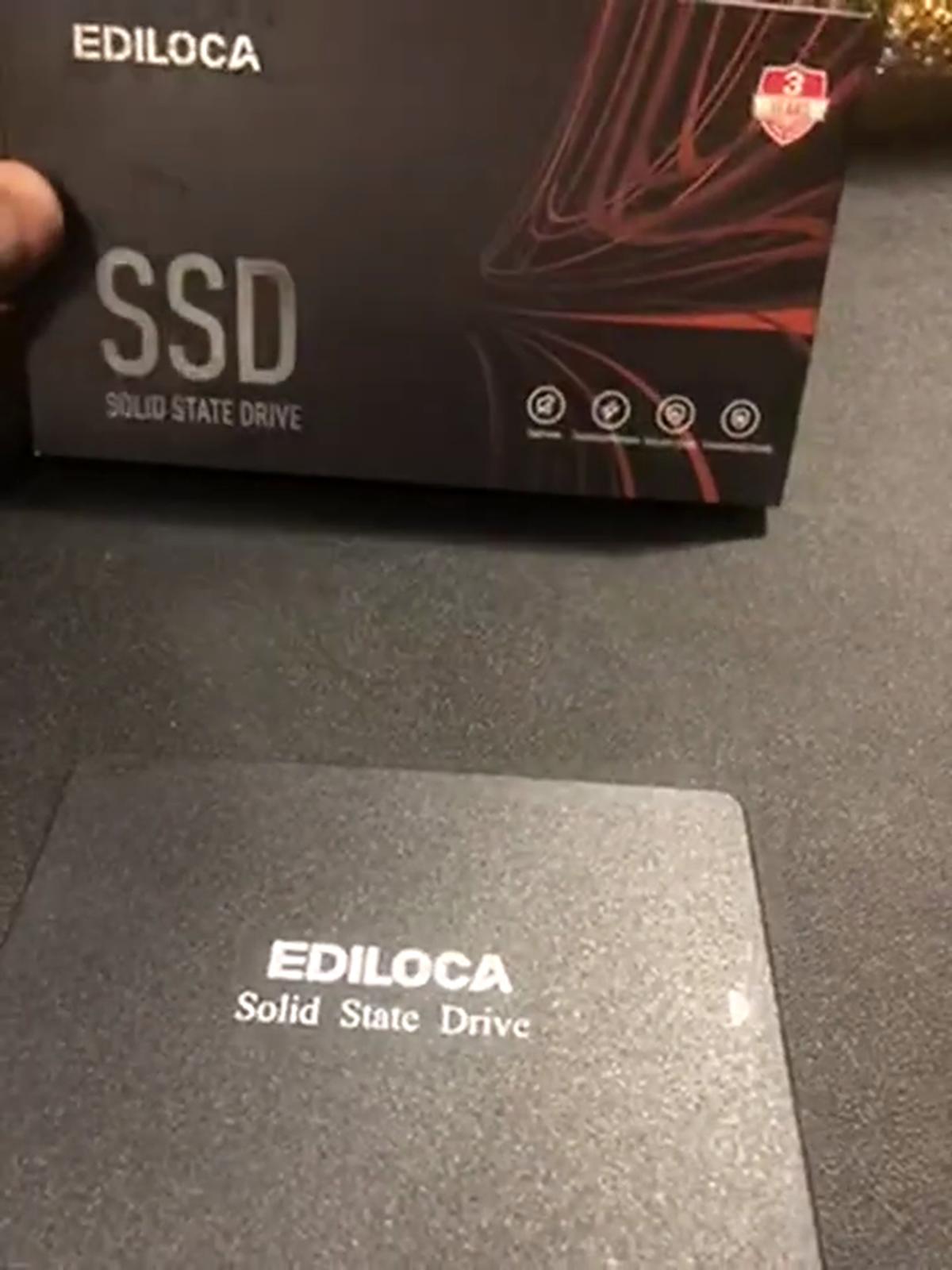 My experience with the Ediloca ES106 SATA III: 256GB SSD at