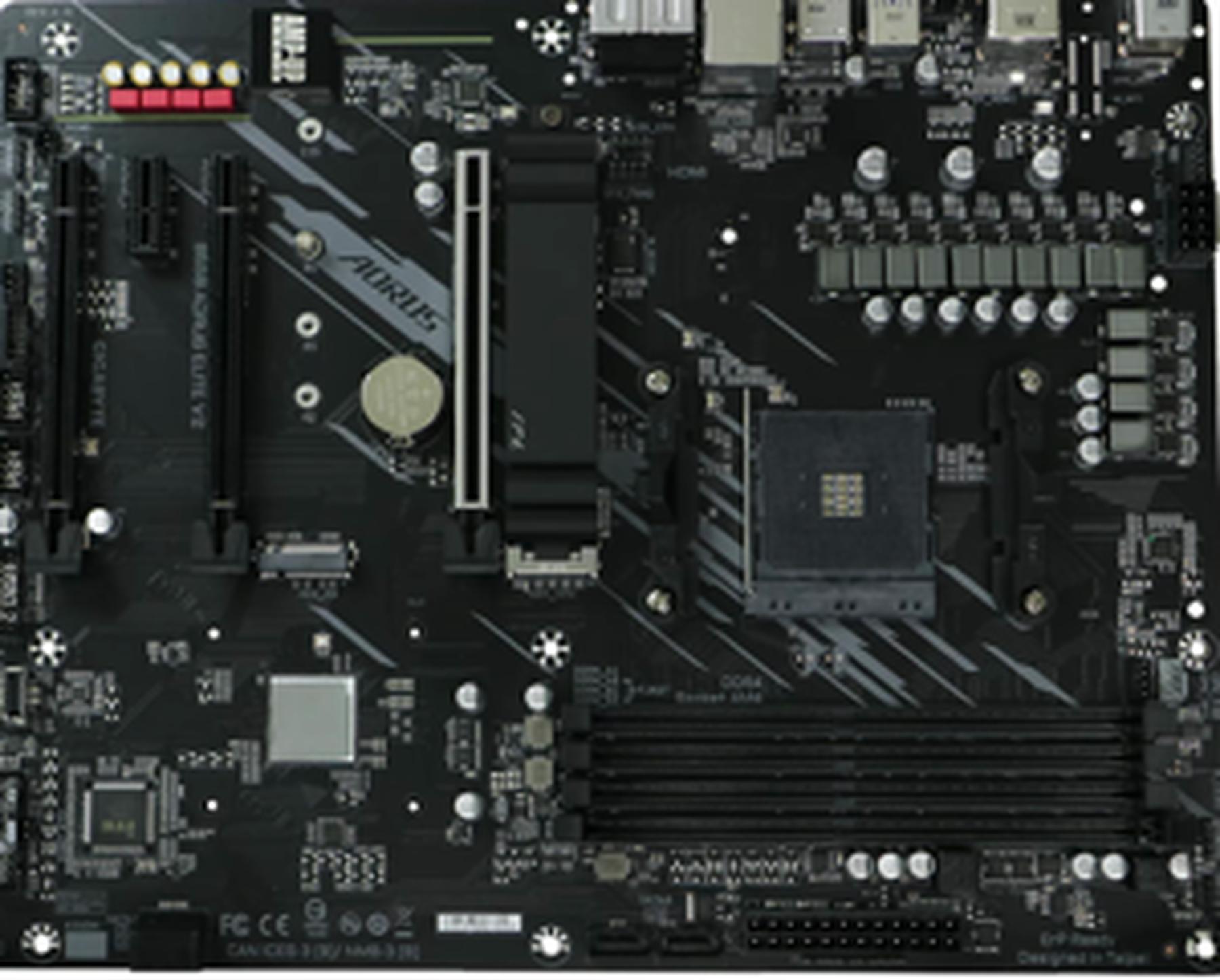 My use of the Gigabyte B550 AORUS ELITE V2 ATX Motherboard WiFi 6