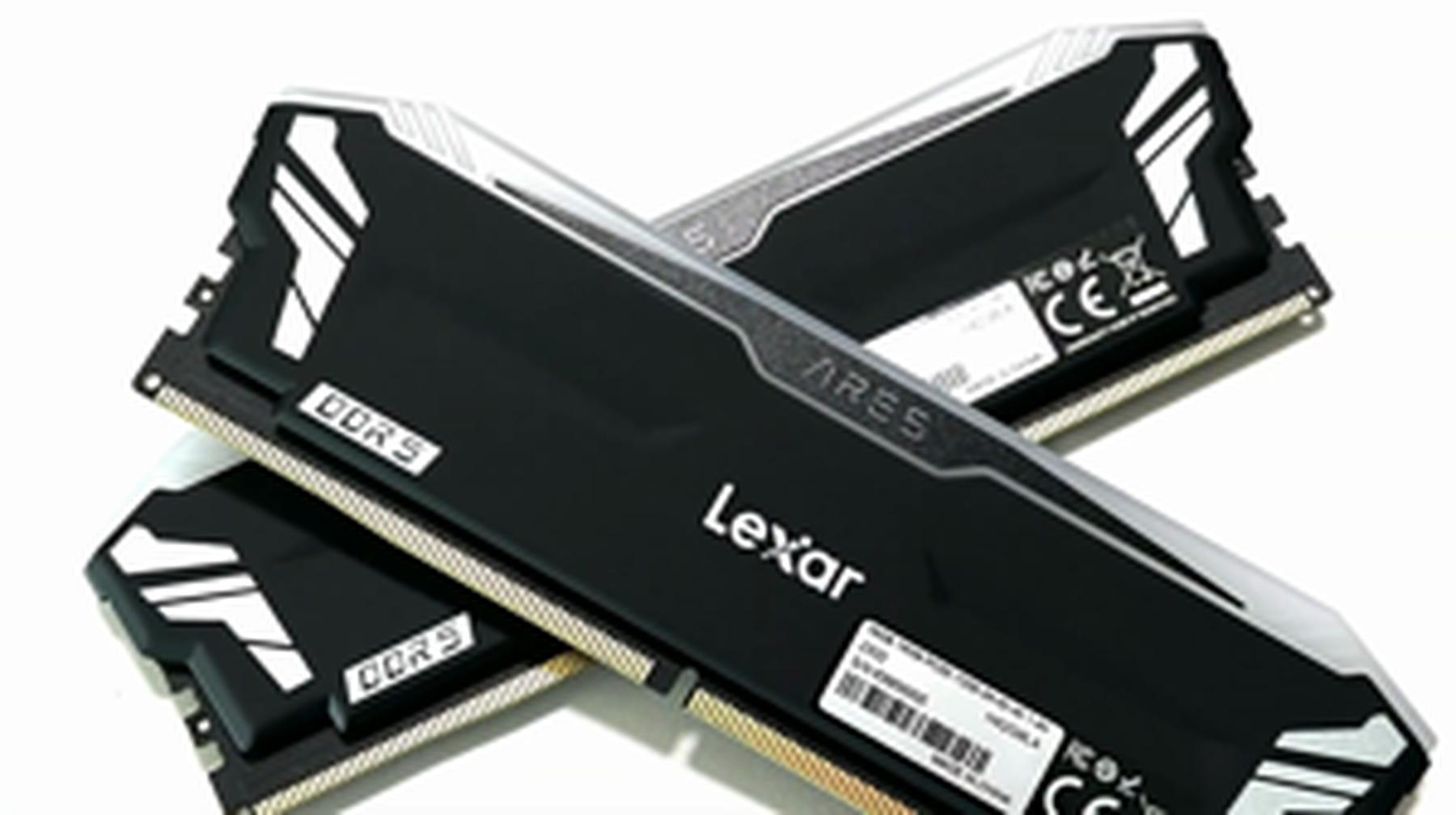 メモリー Lexar ARES RGB DDR5 32GB 7200MHz Lexar® ARES RGB DDR5 Desktop Memory | Lexar